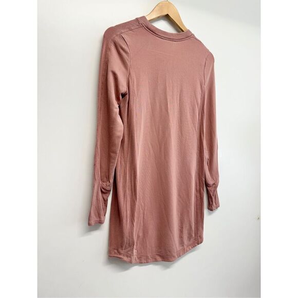 Athleta Balance Dress Long Sleeve Front Pockets Size Extra Small Crewneck - Picture 5 of 12